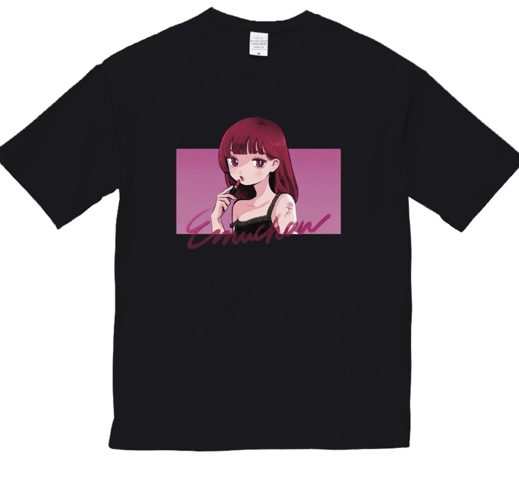 えむちゃんTシャツ(Lサイズ･黒)