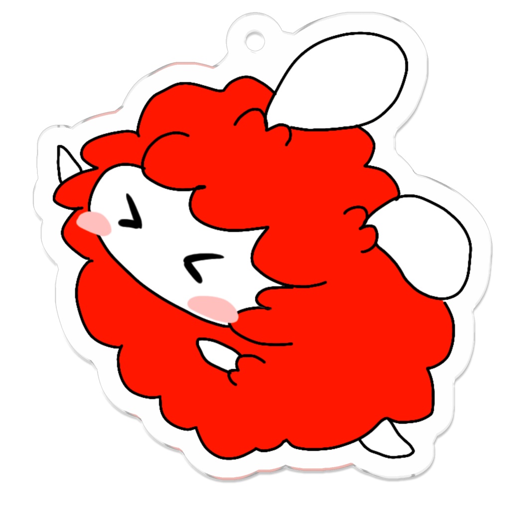 めるすちゃんinアクキー