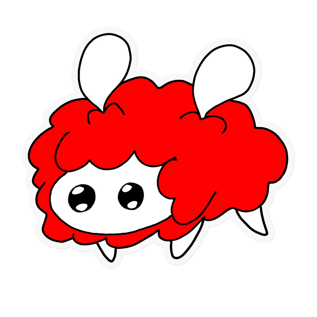 めるすちゃんinステッカー