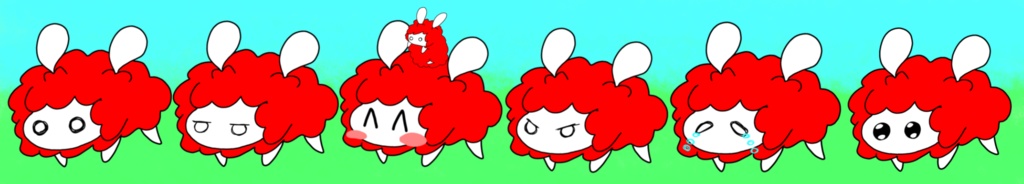 めるすちゃんinマスキングテープ