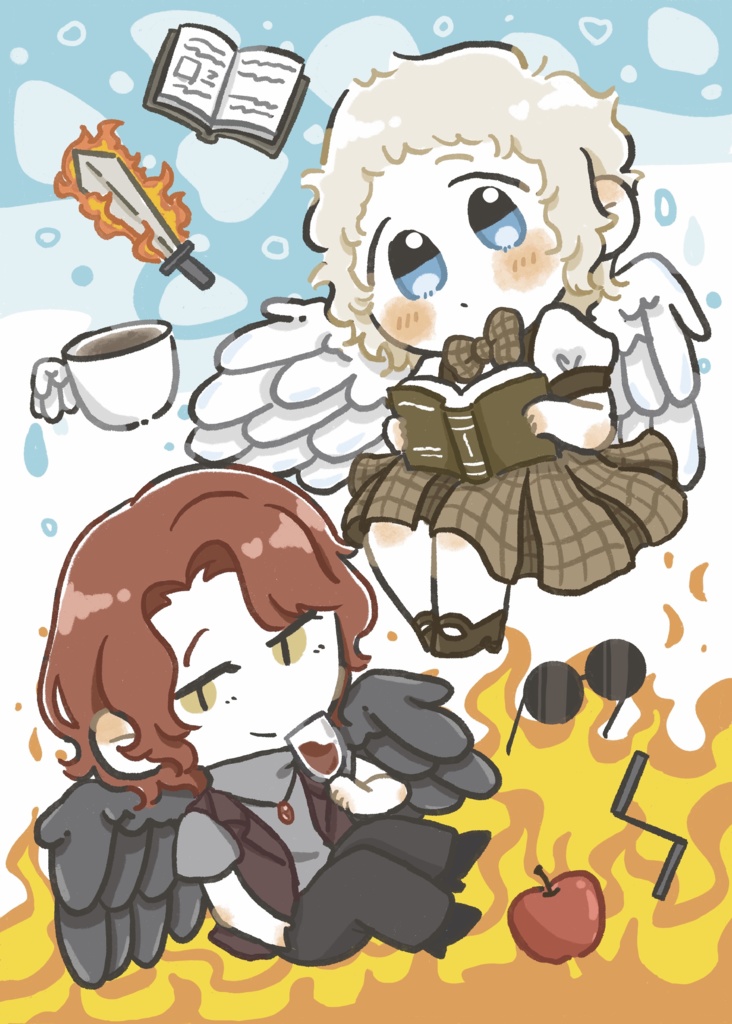 【あんしんboothパック】永劫刊 天使と悪魔