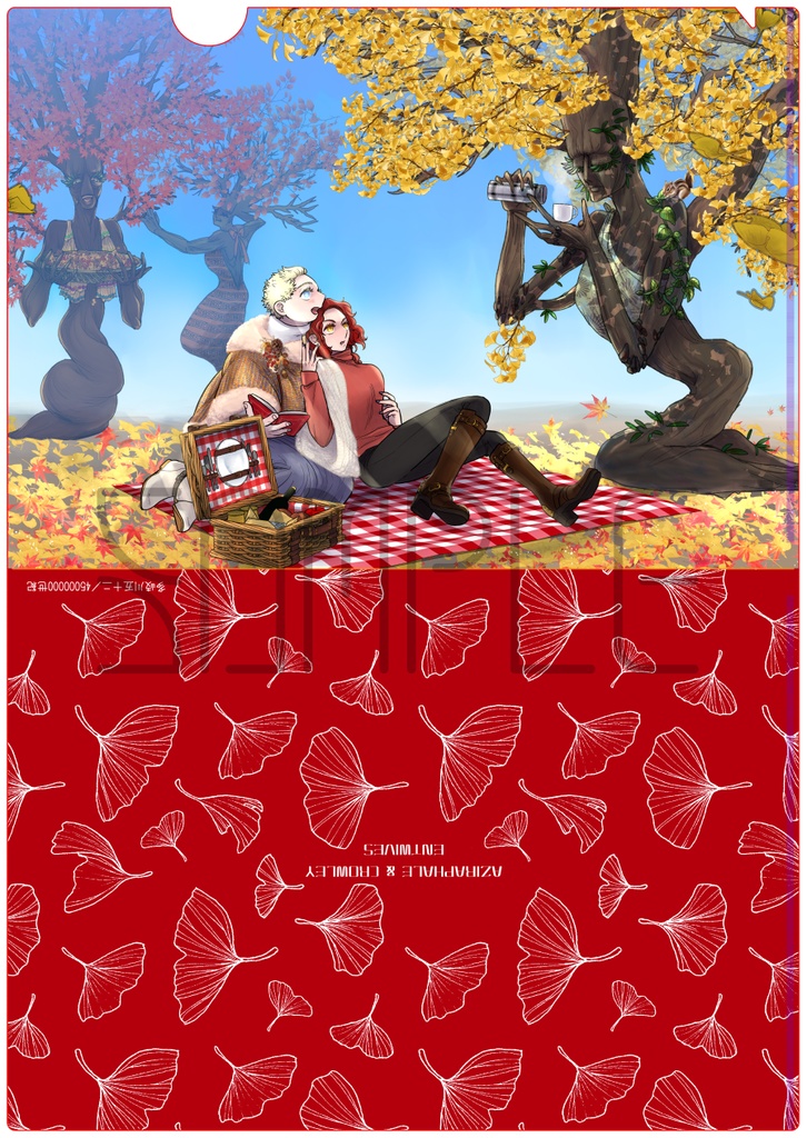 【クリックポスト】女性化A4クリアファイル 6種セット