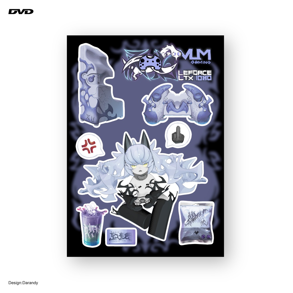 3Dヴィルムちゃんマルチシール