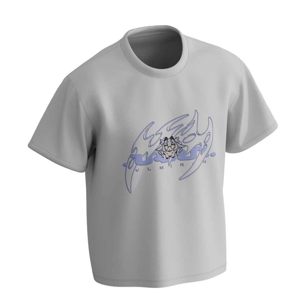 ヴィルムちゃん ロゴプリントTシャツ chibi