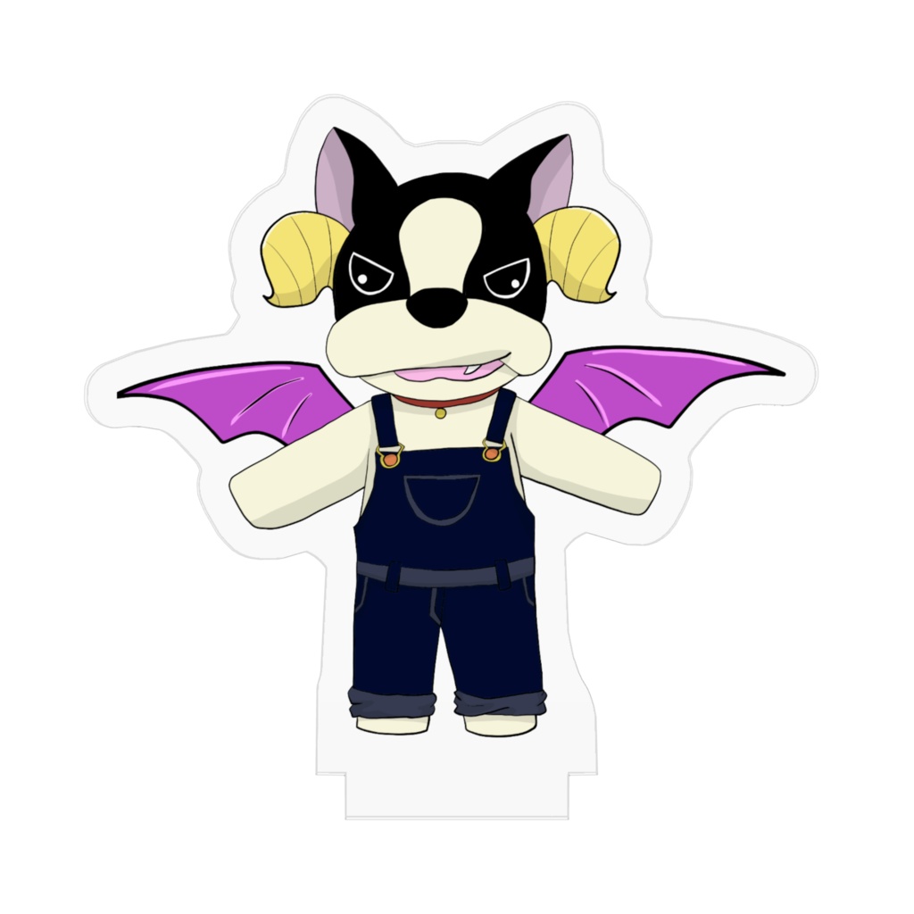 アクリルスタンド『犬牛くん(悪魔ver.)』