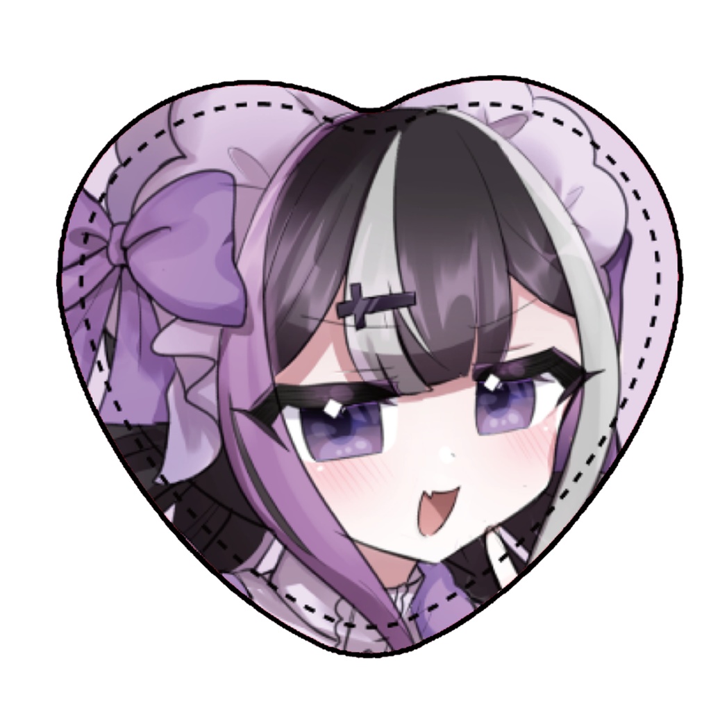 【COMITIA150】ハート型缶バッジ