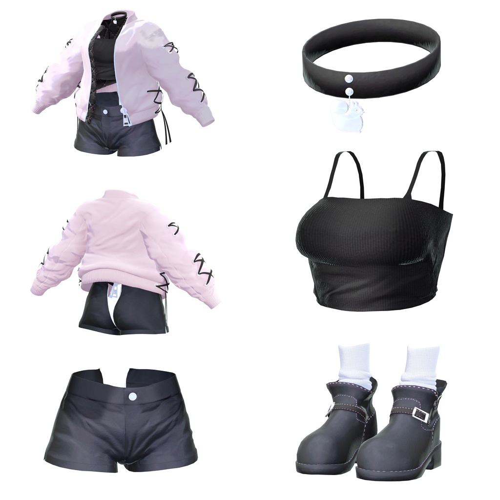 【マヌカちゃん用】地雷系ジャケット