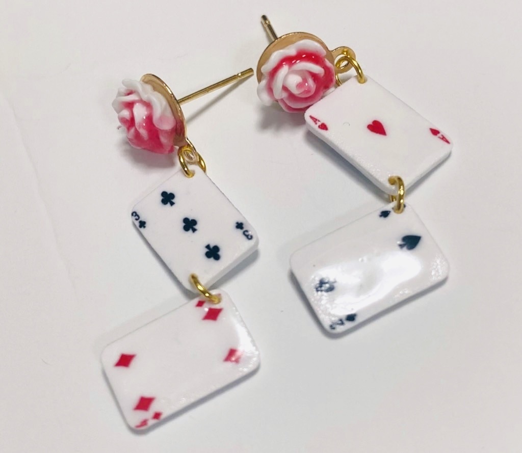 ツイステ ハーツラビュル寮イメージ ピアス・ノンホールピアス