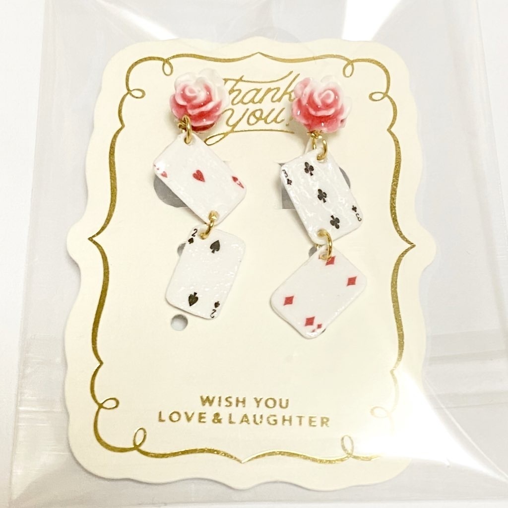 ツイステ ハーツラビュル寮イメージ ピアス・ノンホールピアス