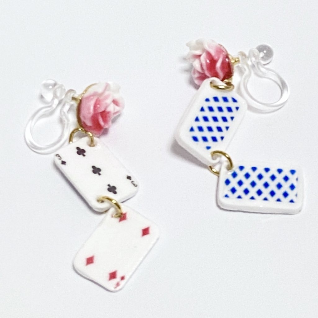 ツイステ ハーツラビュル寮イメージ ピアス・ノンホールピアス