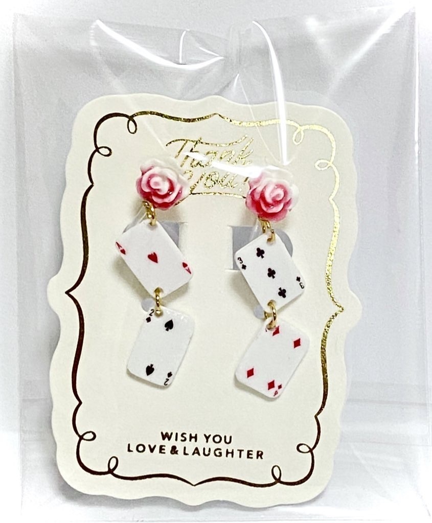 ツイステ ハーツラビュル寮イメージ ピアス・ノンホールピアス