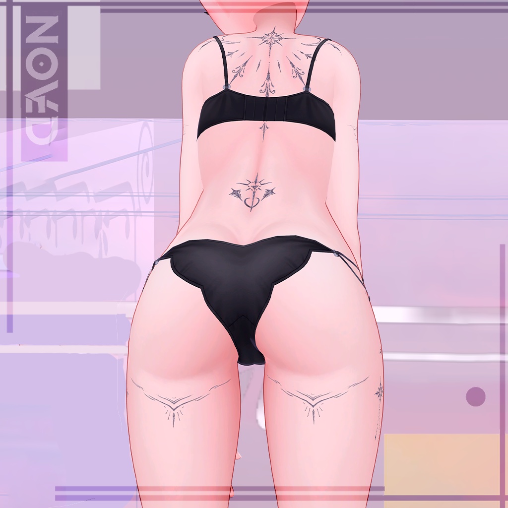 x🌟Astrasl Tattos ☄️X/入れ墨 *テクスチャ* モデル/HD