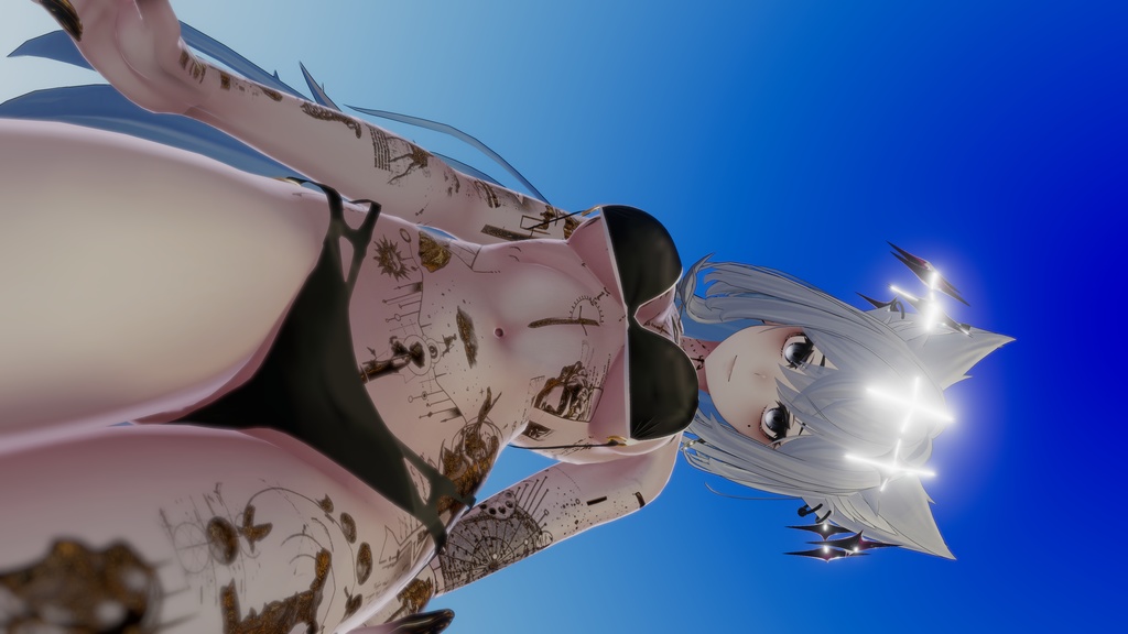 🏵️Solaris Ink Tatto🏵️/入れ墨 *テクスチャ* モデル/HD