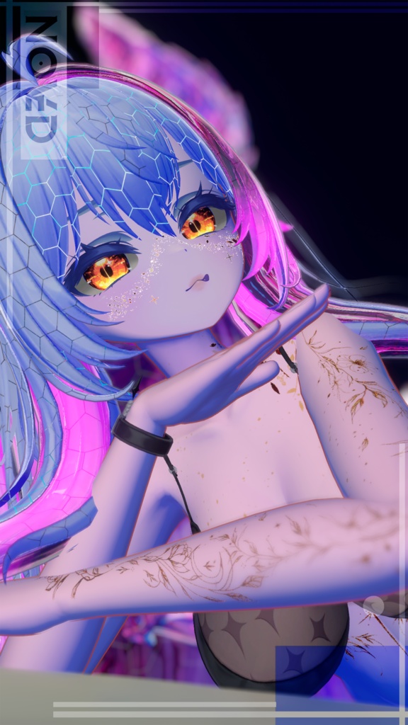 【Airi】👾🌟LunarShade Skin🌟👾+Allmaterial custom/アイリ・ルナーシェイドスキン