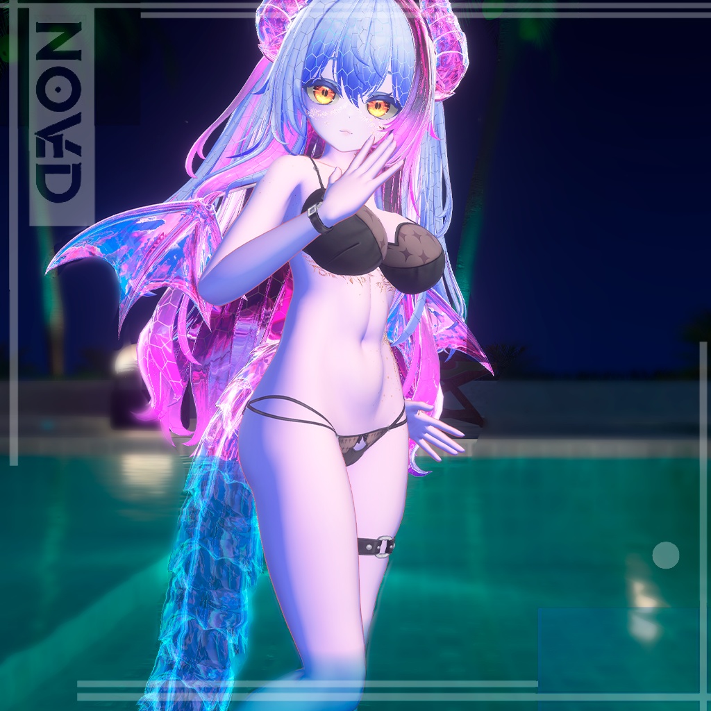 【Airi】👾🌟LunarShade Skin🌟👾+Allmaterial custom/アイリ・ルナーシェイドスキン