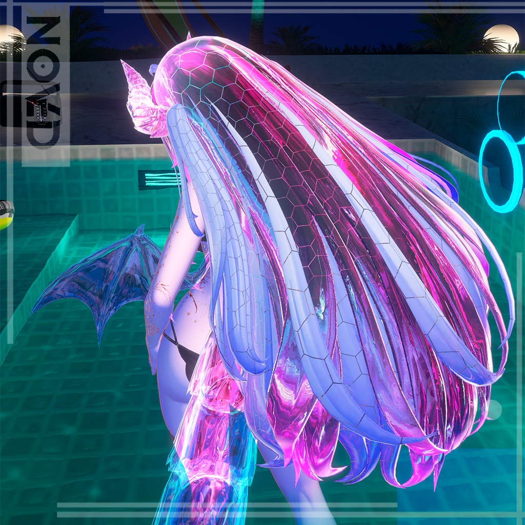 【Airi】👾🌟LunarShade Skin🌟👾+Allmaterial custom/アイリ・ルナーシェイドスキン