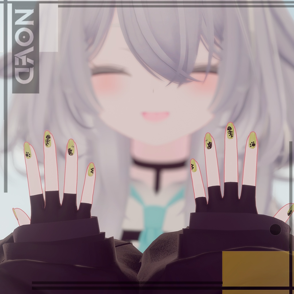 【Meow Nail Texture/ニャーネイルテクスチャ】5 colors base+2 especial/5色ベース+2色スペシャルHD