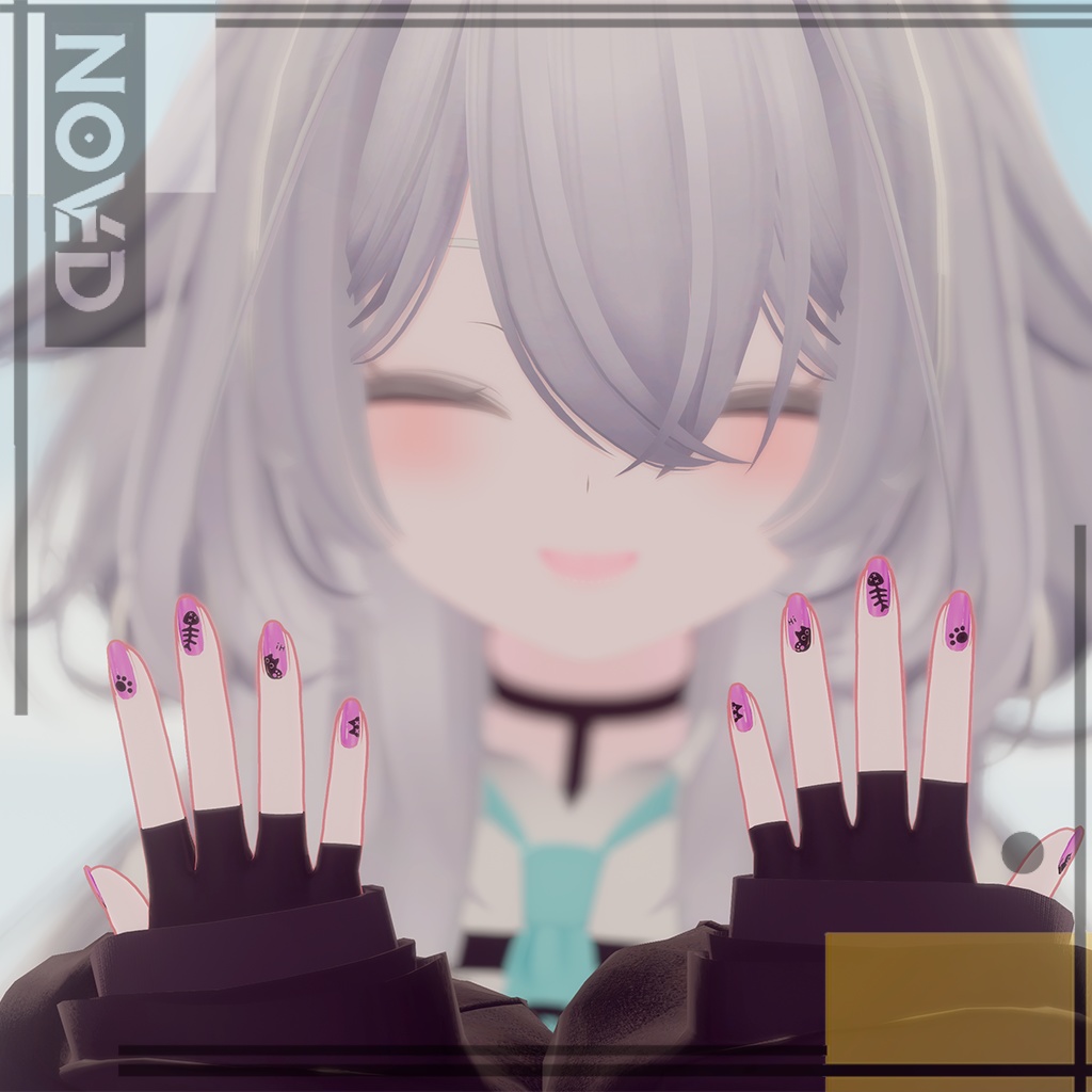 【Meow Nail Texture/ニャーネイルテクスチャ】5 colors base+2 especial/5色ベース+2色スペシャルHD