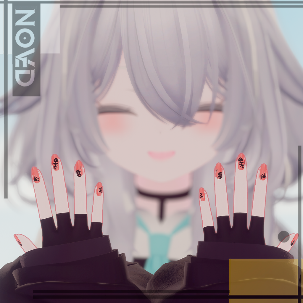 【Meow Nail Texture/ニャーネイルテクスチャ】5 colors base+2 especial/5色ベース+2色スペシャルHD ...