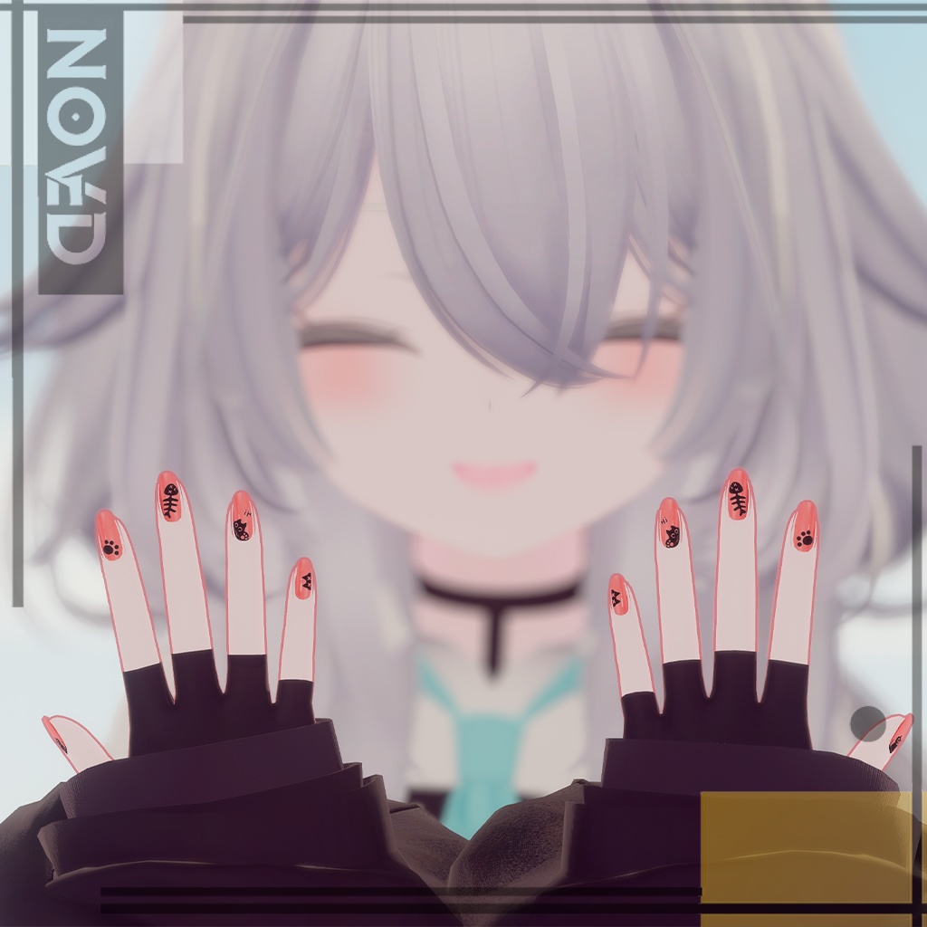 【Meow Nail Texture/ニャーネイルテクスチャ】5 colors base+2 especial/5色ベース+2色スペシャルHD