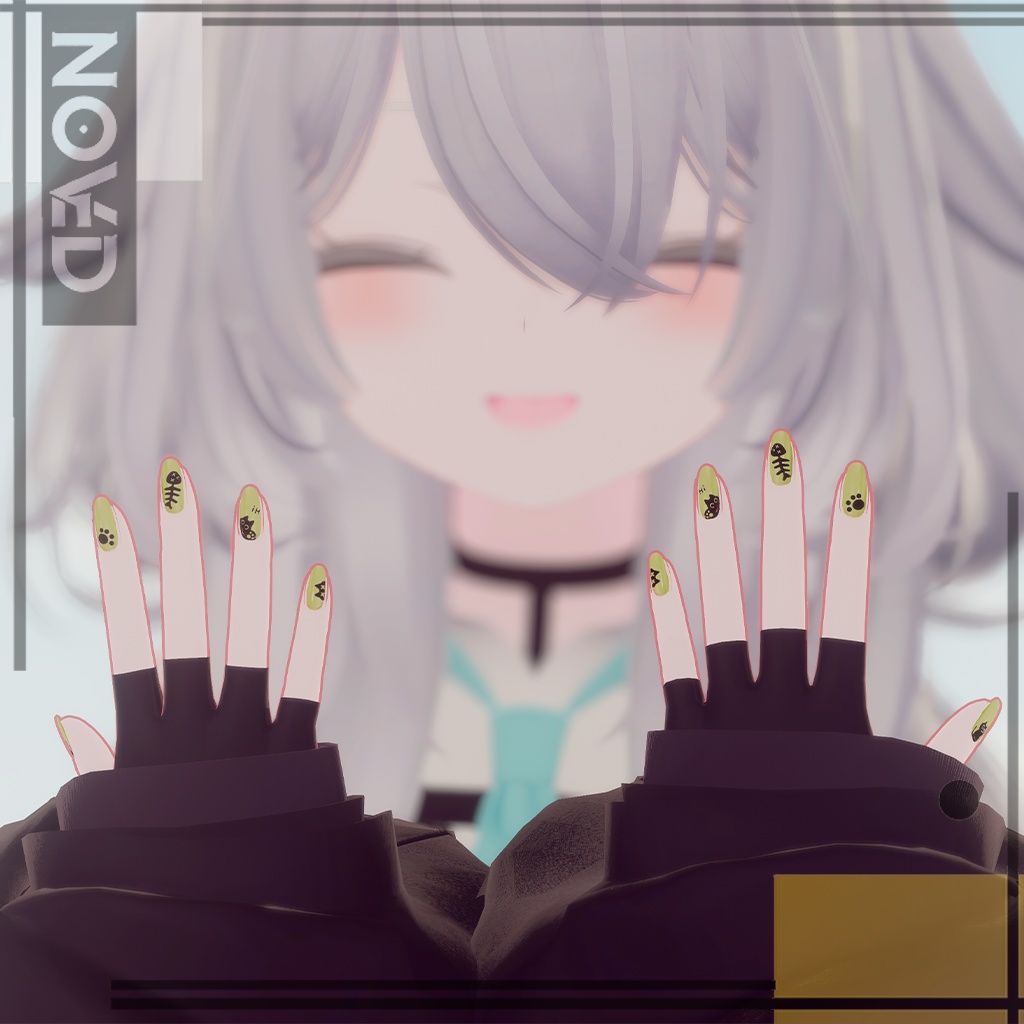 【Meow Nail Texture/ニャーネイルテクスチャ】5 colors base+2 especial/5色ベース+2色スペシャルHD