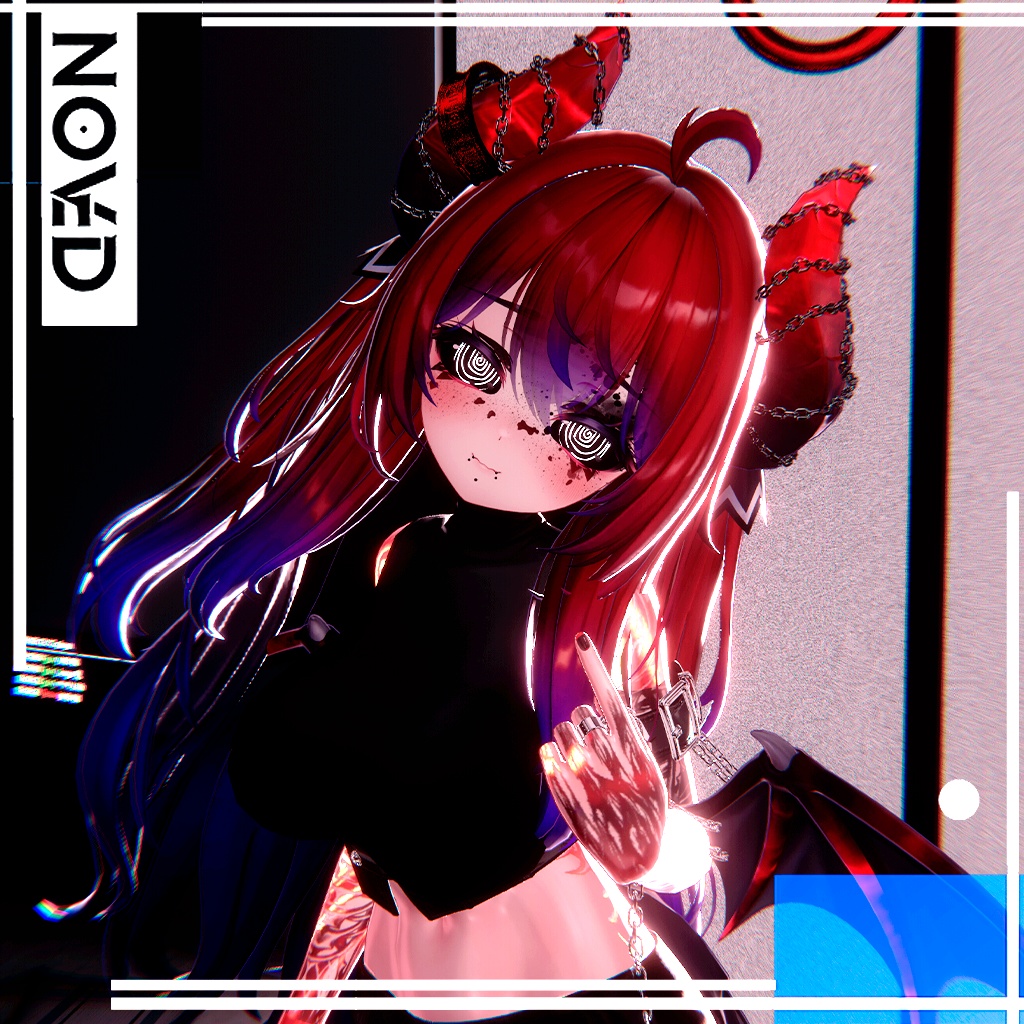 【Spiral Eye TextureAnimationHD/催眠の目HD】+3 types of eyes/3種類の目