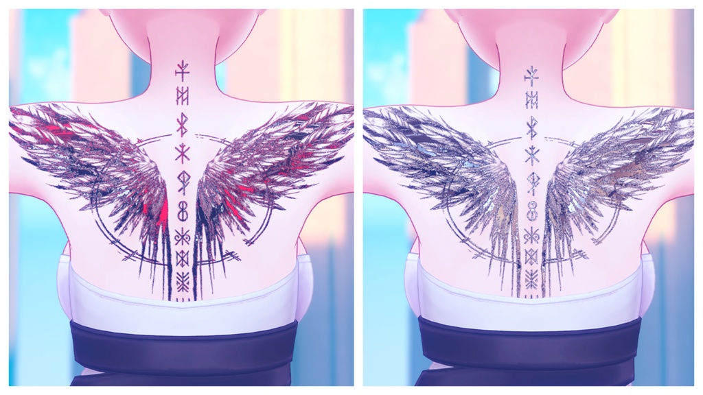 【Celestial Arcane Wing's/天のルーンの翼🪽】+4 types of style/4種類のスタイル