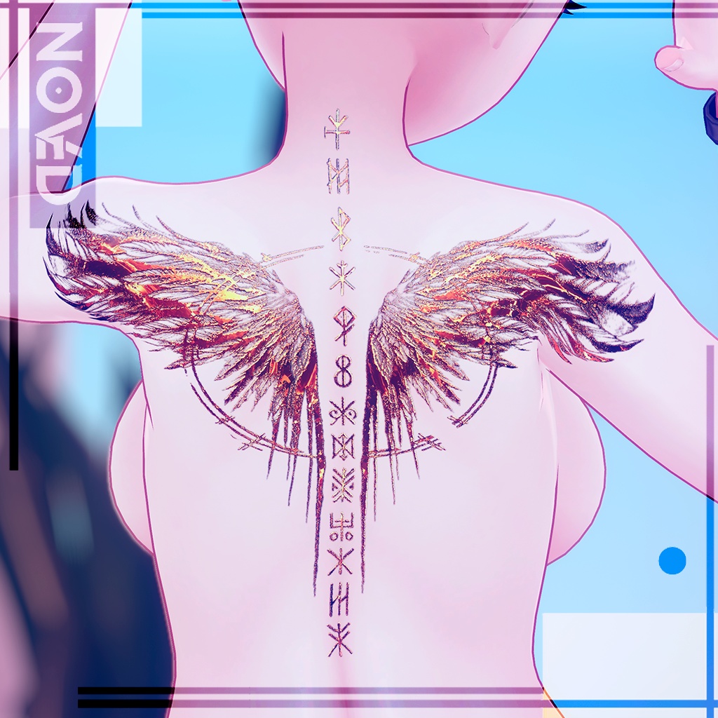 【Celestial Arcane Wing's/天のルーンの翼🪽】+4 types of style/4種類のスタイル