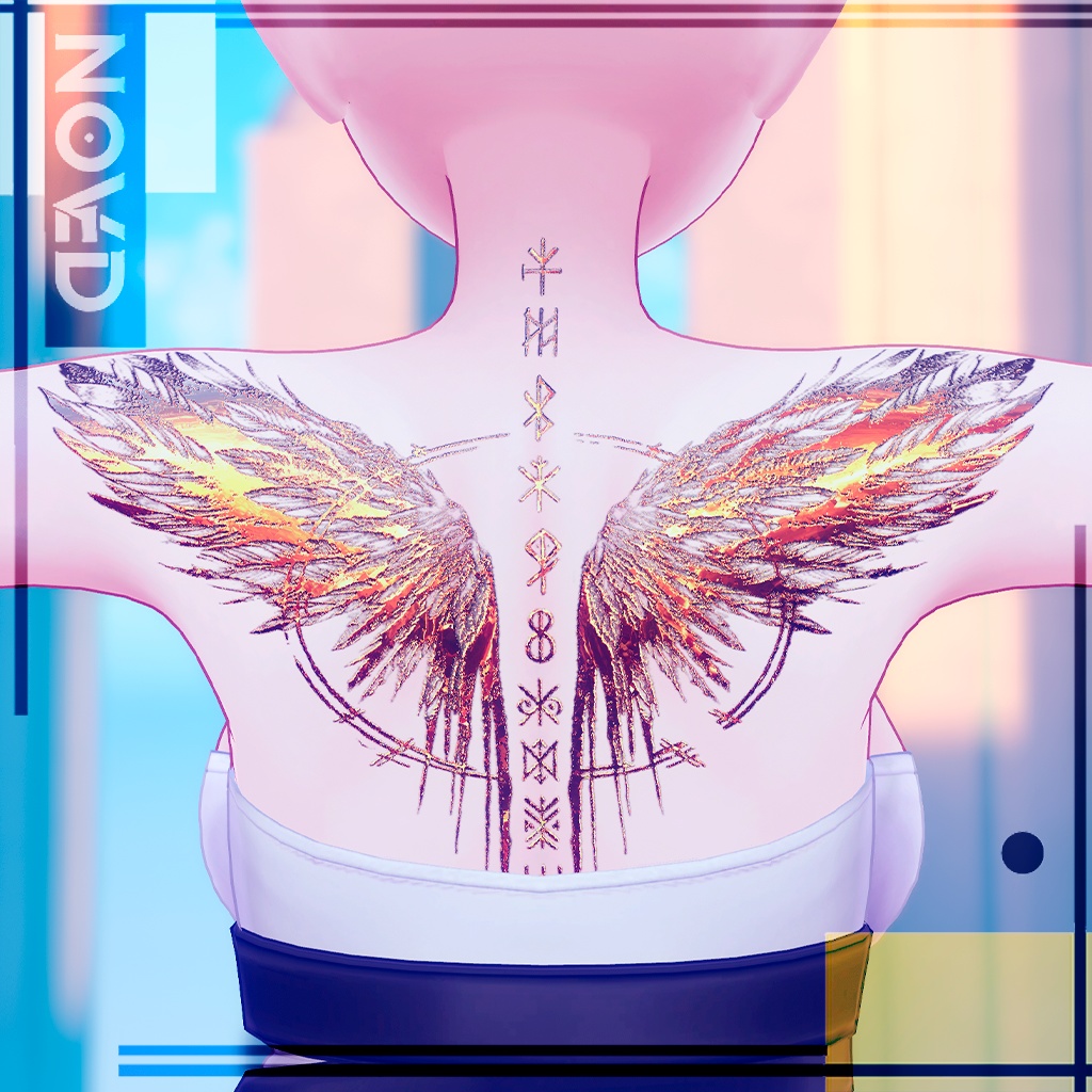 【Celestial Arcane Wing's/天のルーンの翼🪽】+4 types of style/4種類のスタイル