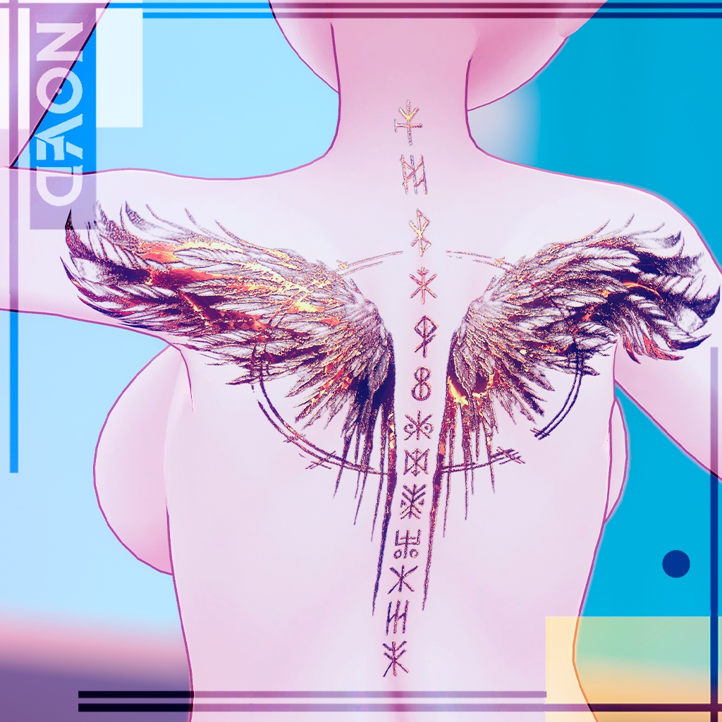 【Celestial Arcane Wing's/天のルーンの翼🪽】+4 types of style/4種類のスタイル