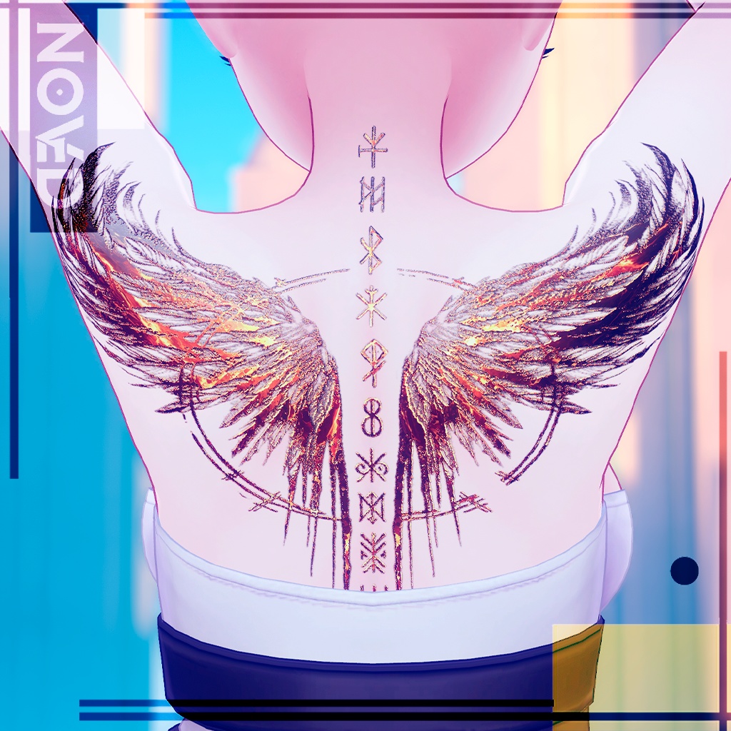 【Celestial Arcane Wing's/天のルーンの翼🪽】+4 types of style/4種類のスタイル