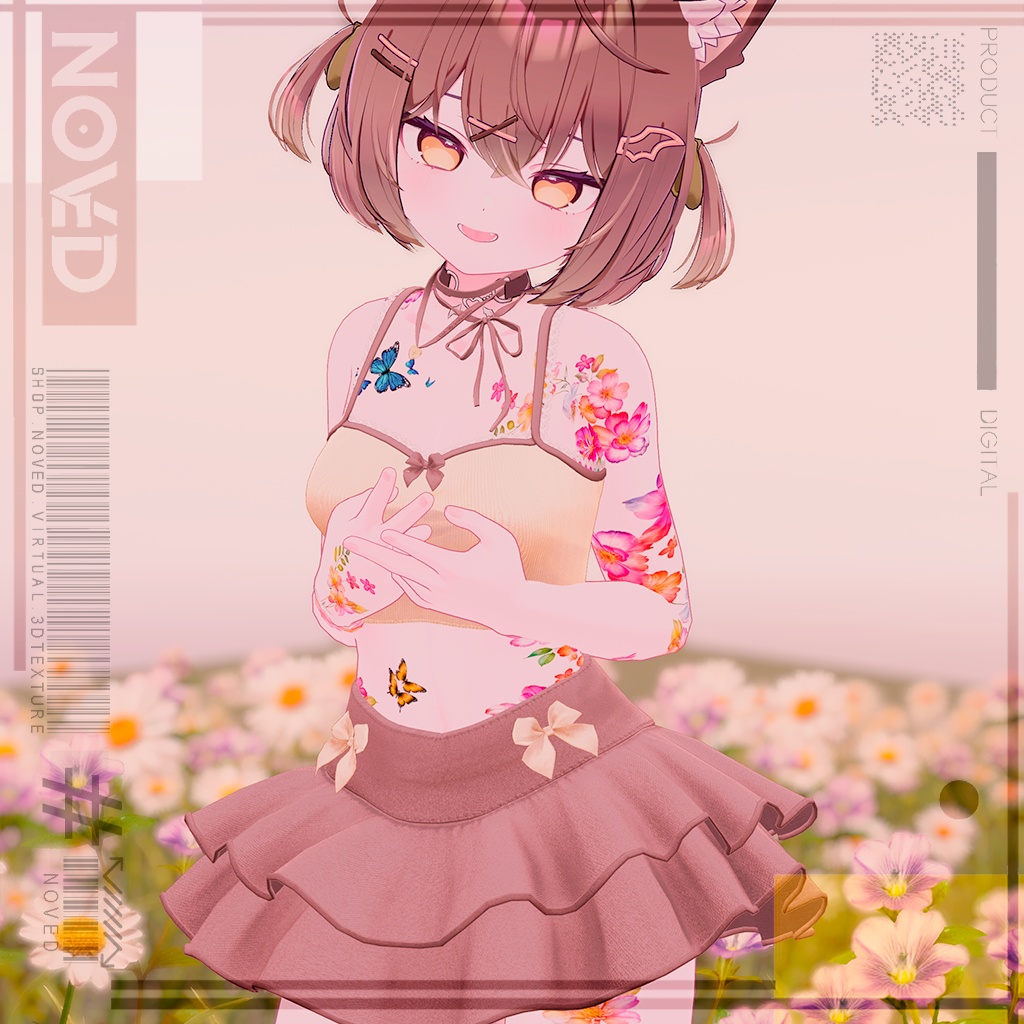 【Garden Reverie Tattoo/ガーデンレヴェリータトゥー】