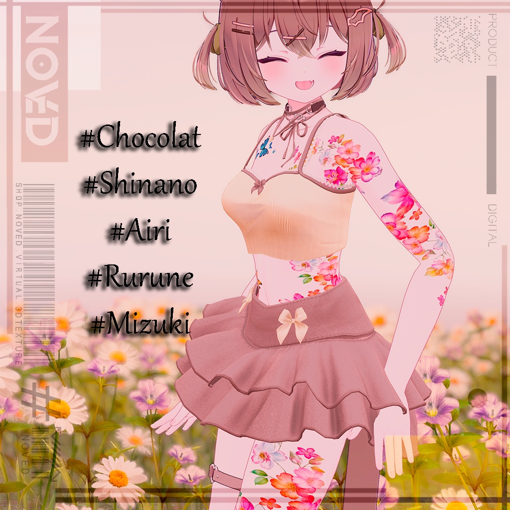 【Garden Reverie Tattoo/ガーデンレヴェリータトゥー】