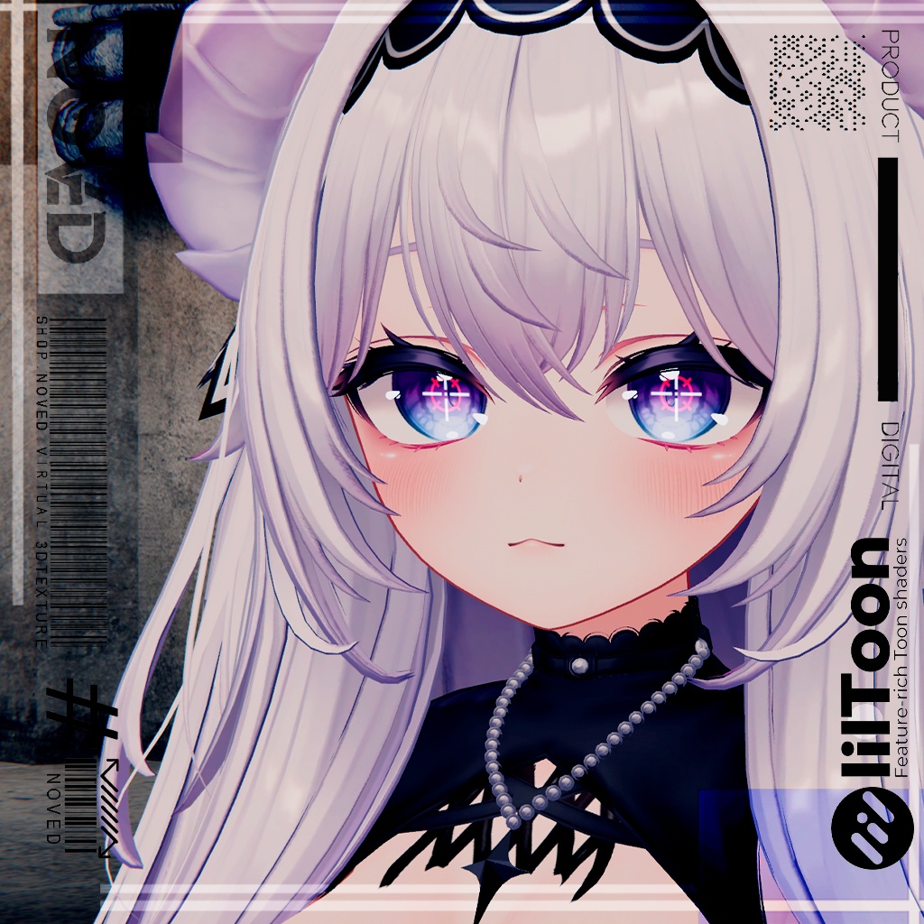 【Neon Sniper/ネオンスナイパー】Eyes Animation+ 4 types of shape 4K/目のアニメーション+4種類 ...