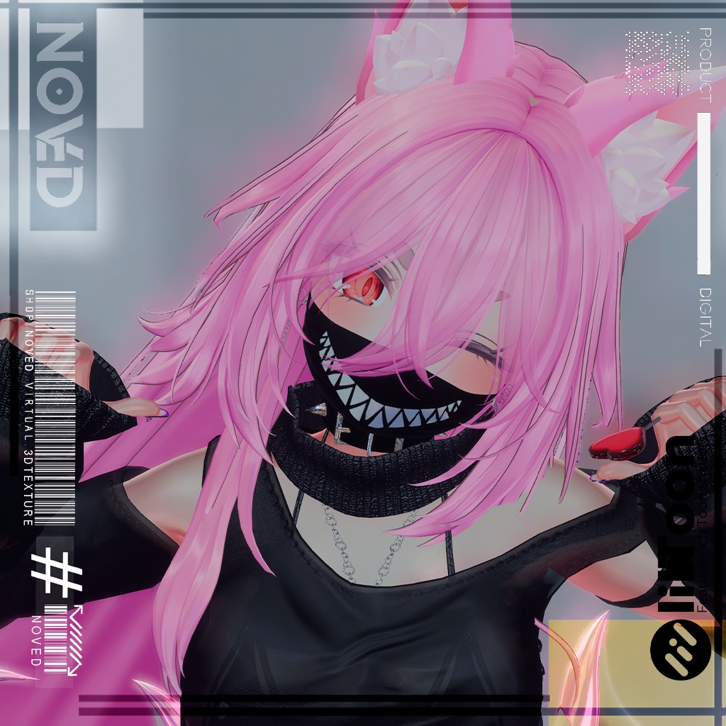 【 Nova FaceMask/ノヴァフェイスマスク】 +6 textures customHD/+6 テクスチャ customHD