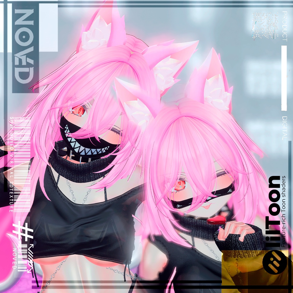 【 Nova FaceMask/ノヴァフェイスマスク】 +6 textures customHD/+6 テクスチャ customHD