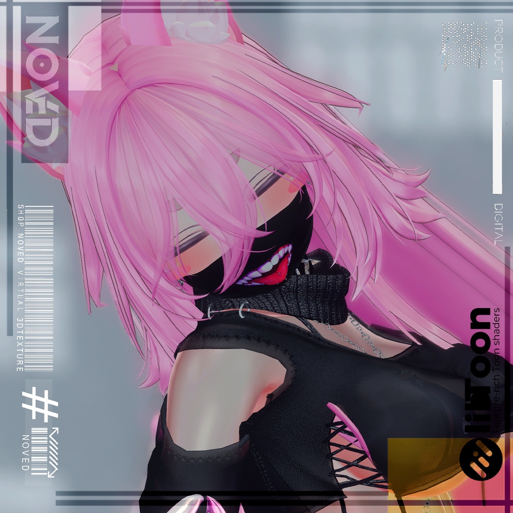 【 Nova FaceMask/ノヴァフェイスマスク】 +6 textures customHD/+6 テクスチャ customHD