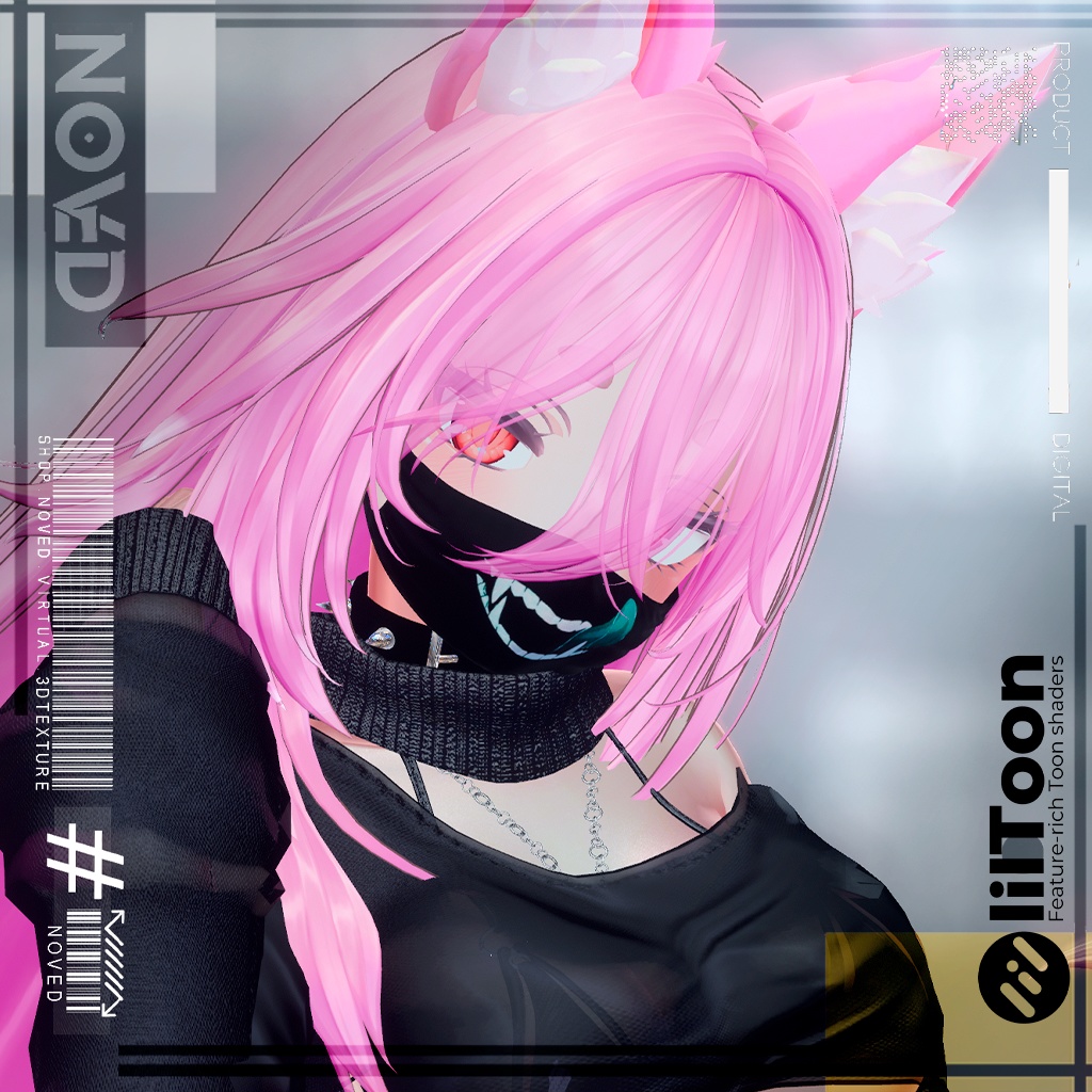 【 Nova FaceMask/ノヴァフェイスマスク】 +6 textures customHD/+6 テクスチャ customHD