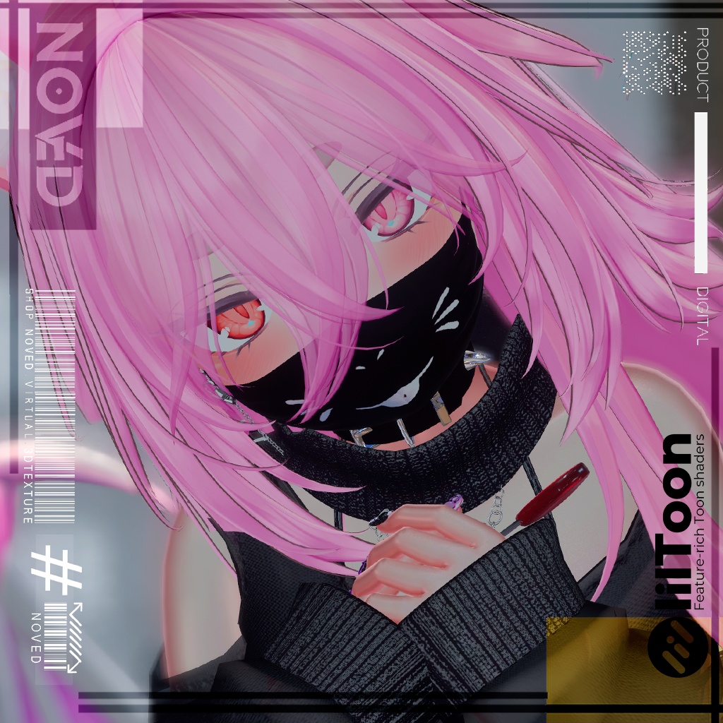 【 Nova FaceMask/ノヴァフェイスマスク】 +6 textures customHD/+6 テクスチャ customHD