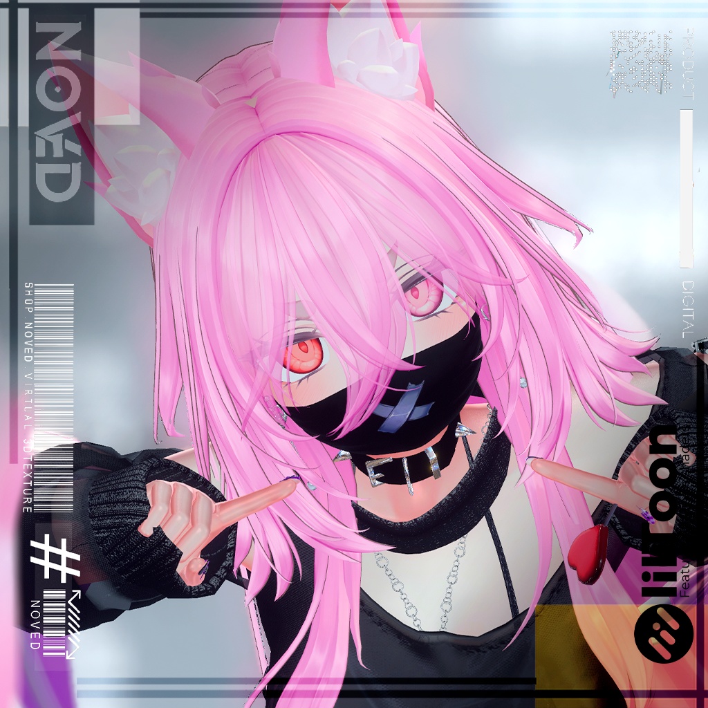 【 Nova FaceMask/ノヴァフェイスマスク】 +6 textures customHD/+6 テクスチャ customHD