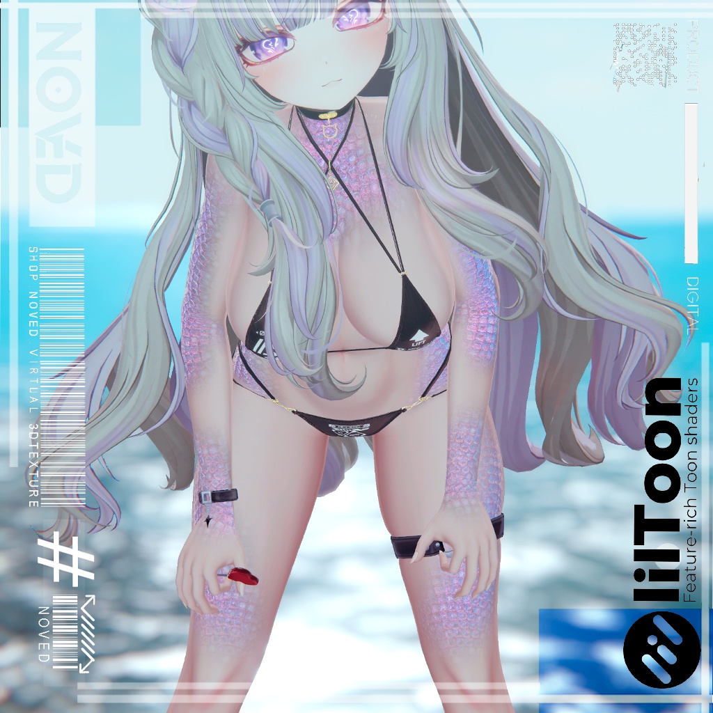 【Siren Scales NovaTexture/セイレーンの鱗】+6 textures customHD/+6 テクスチャ customHD