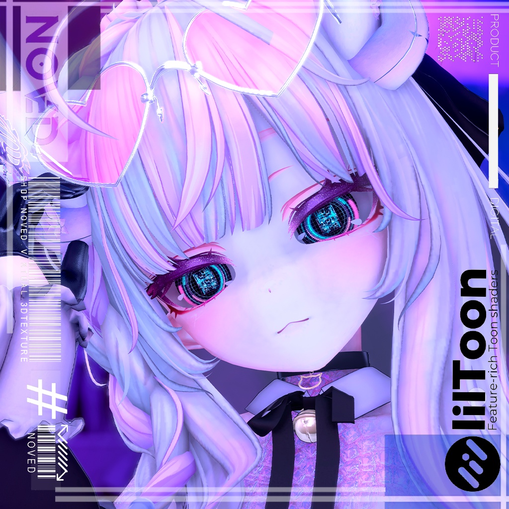 【Cyber NeuroLensV3/サイバーニューロレンズ V3】+5 base color's/5つの基本色