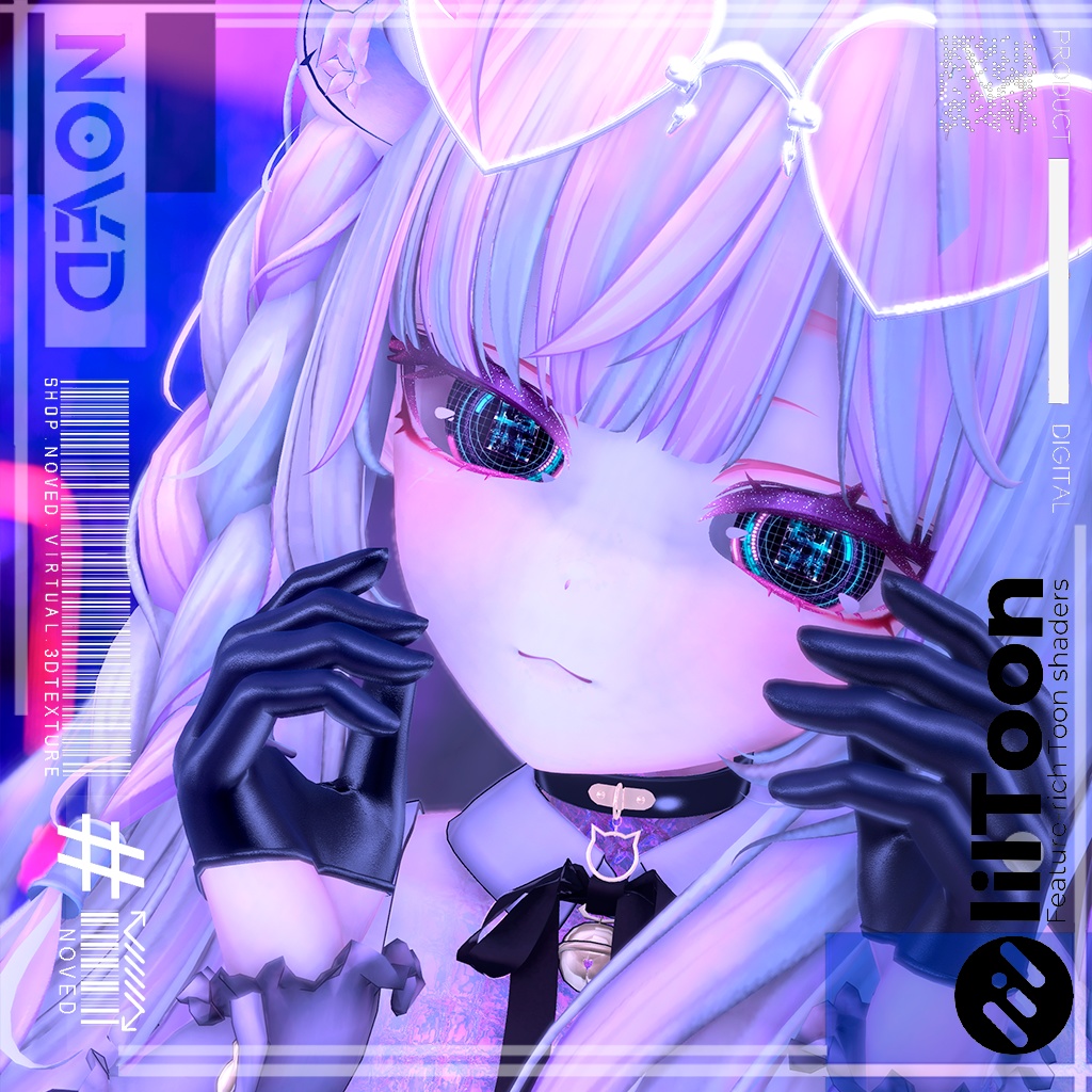 【Cyber NeuroLensV3/サイバーニューロレンズ V3】+5 base color's/5つの基本色