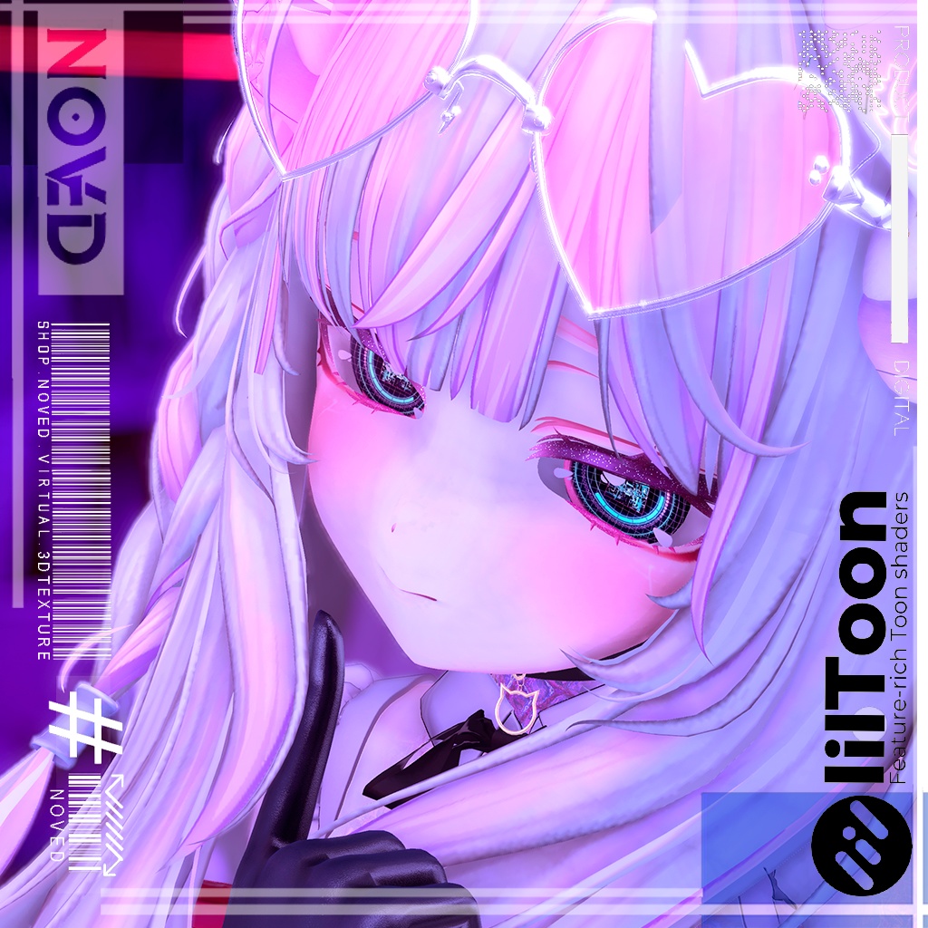 【Cyber NeuroLensV3/サイバーニューロレンズ V3】+5 base color's/5つの基本色