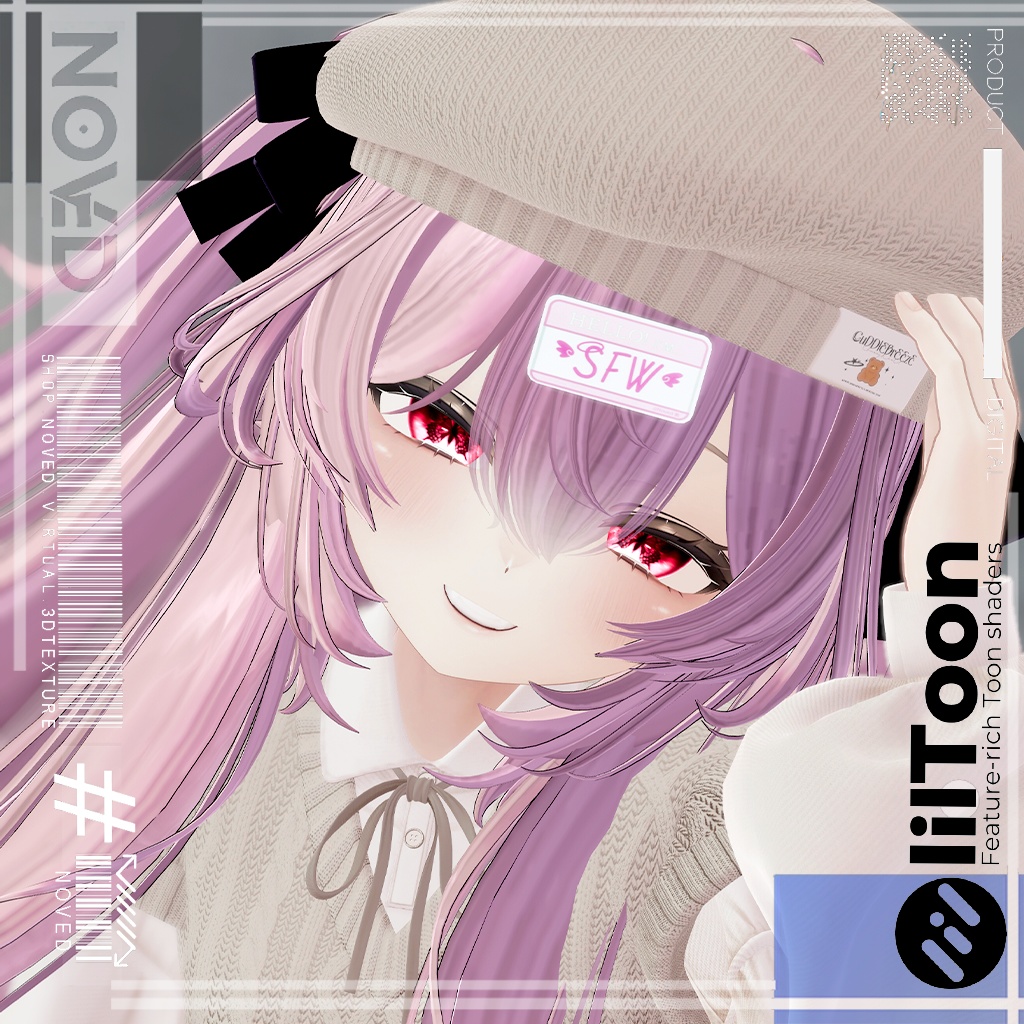 【Nsfw and Sfw Tag Pin/NSFWおよびSFWタグピン】+どのアバターにも調整可能