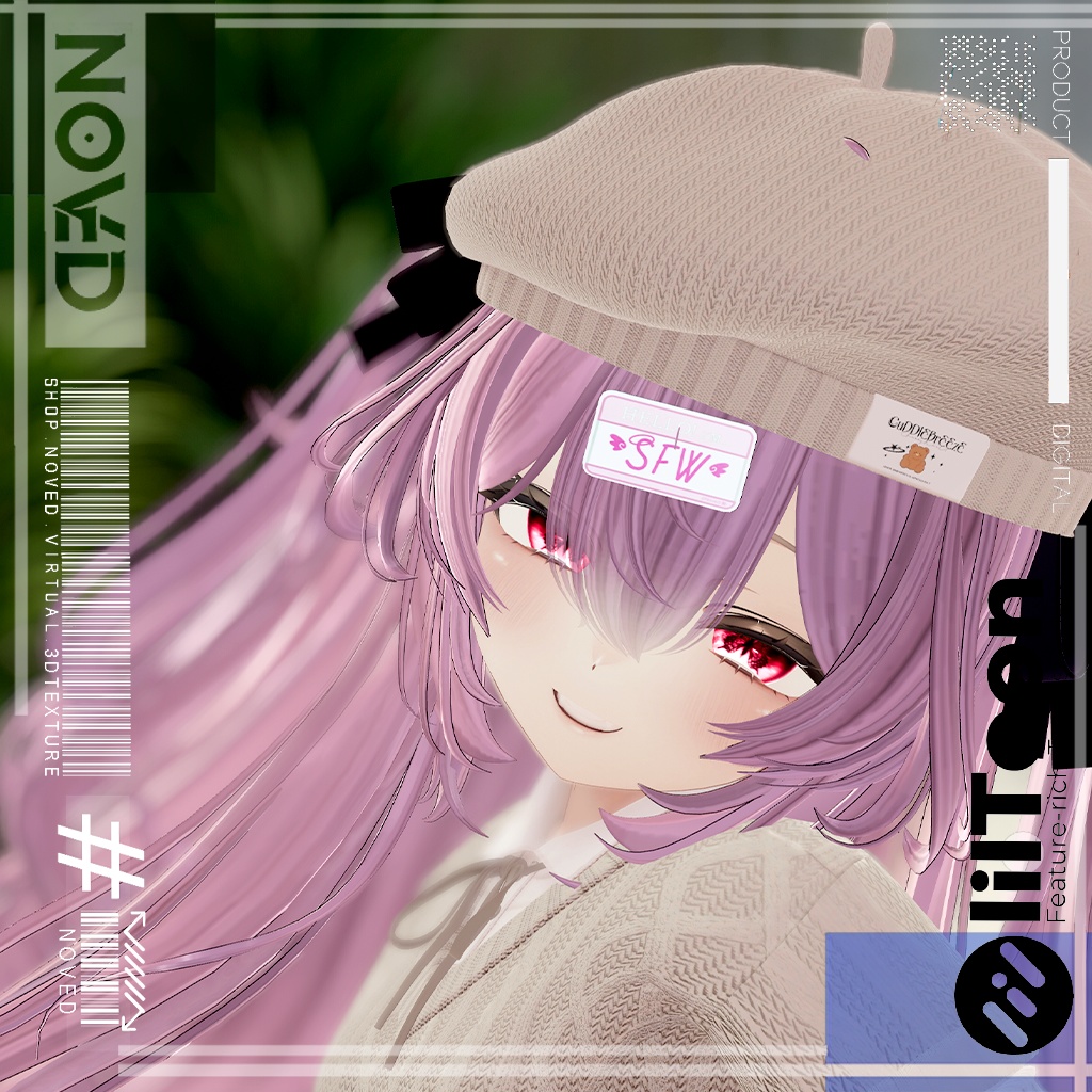 【Nsfw and Sfw Tag Pin/NSFWおよびSFWタグピン】+どのアバターにも調整可能