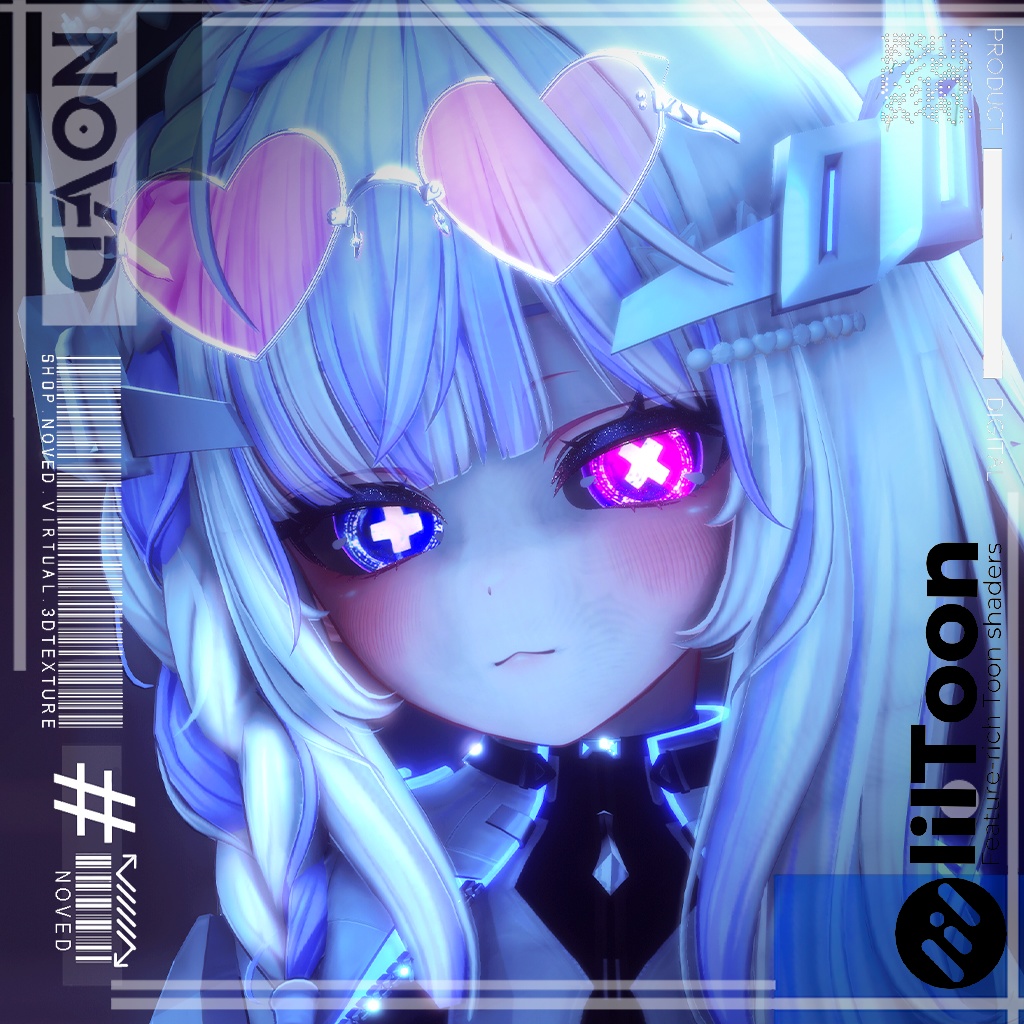 【NeoPulseEyes/ネオ鼓動眼】+7 base color's/7つの基本色HD