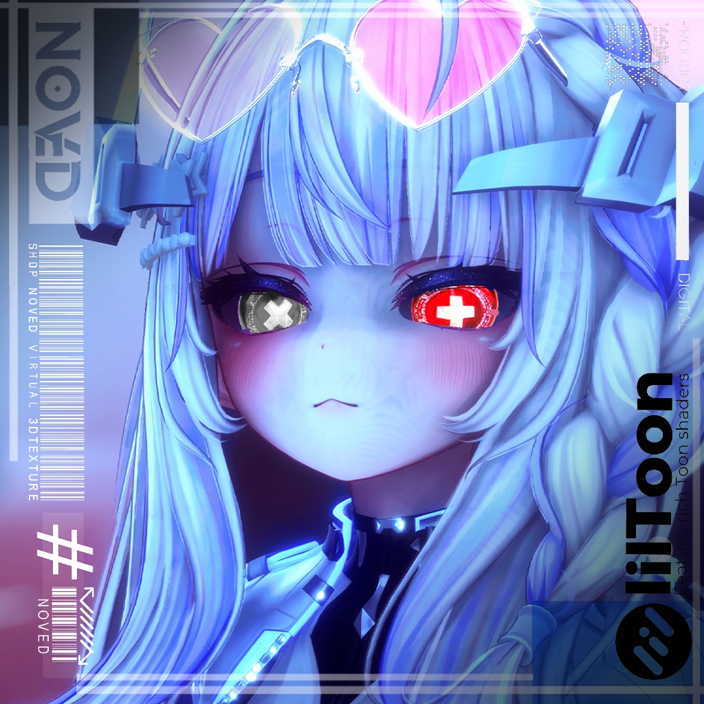 【NeoPulseEyes/ネオ鼓動眼】+7 base color's/7つの基本色HD