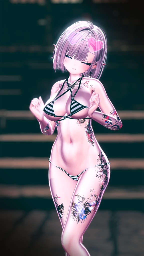 【Midnight Gold/深夜の黄金】15 avatars 4K textures/13体のアバター用4KテクスチャHD