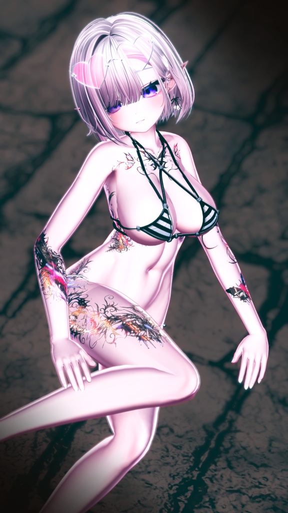 【Midnight Gold/深夜の黄金】15 avatars 4K textures/13体のアバター用4KテクスチャHD